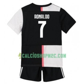 Juventus Cristiano Ronaldo 7 Bambino Maglia Prima 2019/2020 Manica Corta (+ Pantaloncini)